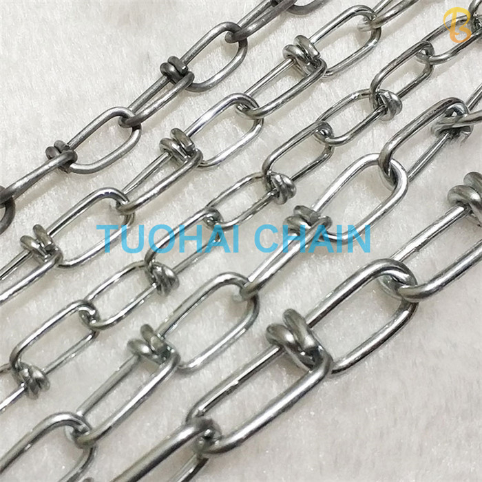 Stainless Steel Double Loop Chain Customize USA standard DIN5686